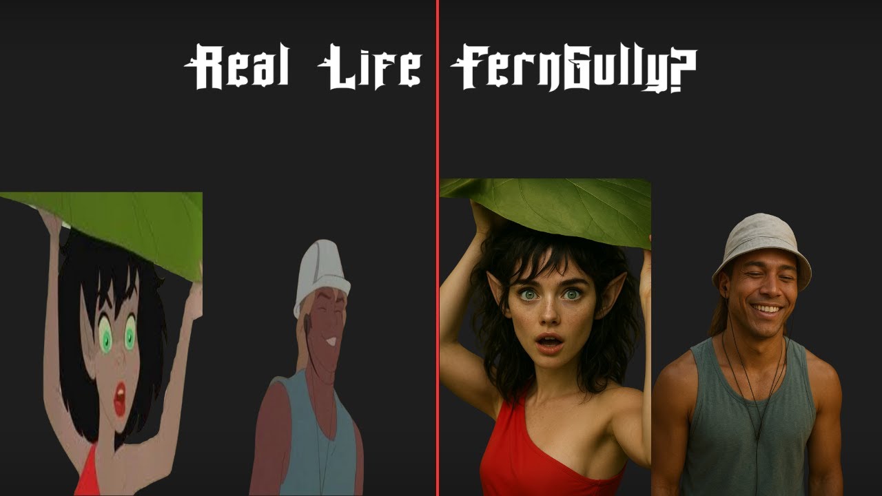 FernGully Characters in Real Life | AI Transformation 🌿🧚