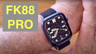 FINOW FK88 PRO Apple Watch Shaped Bluetooth Calling Pilates Fitness Smartwatch:  Unboxing & 1st Look screenshot 1