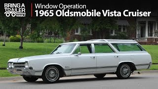 1965 Oldsmobile Vista Cruiser Window Operation | Bring a Trailer