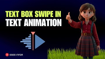 KDENLIVE: Text Box Swipe In Text Animation