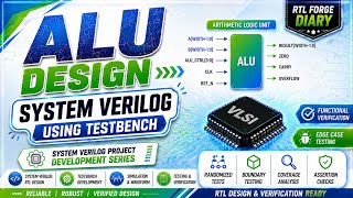Alu Design Testing and Verification Using System Verilog Code  | Best Waveform Simulation 