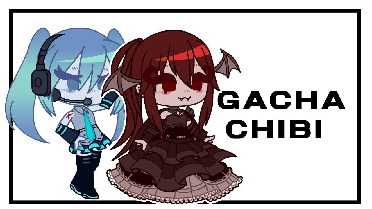 Gacha Club Oc's  Human sketch, Chibi body, Club hairstyles