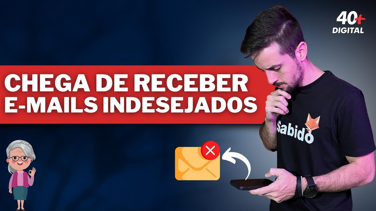 Como parar de receber emails indesejados YouTube