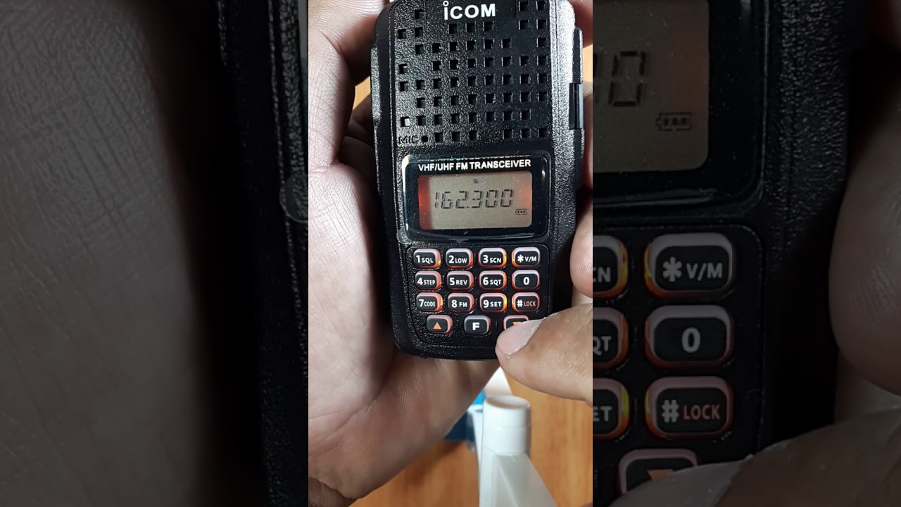 วิธีบันทึกช่อง ICOM 56E