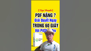 PDF nặng giải quyết ngay trong 60 giây | Natuhai tutorial #pdf #tutorial #innhanh #pitstop