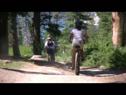 Riding the Flume Trail