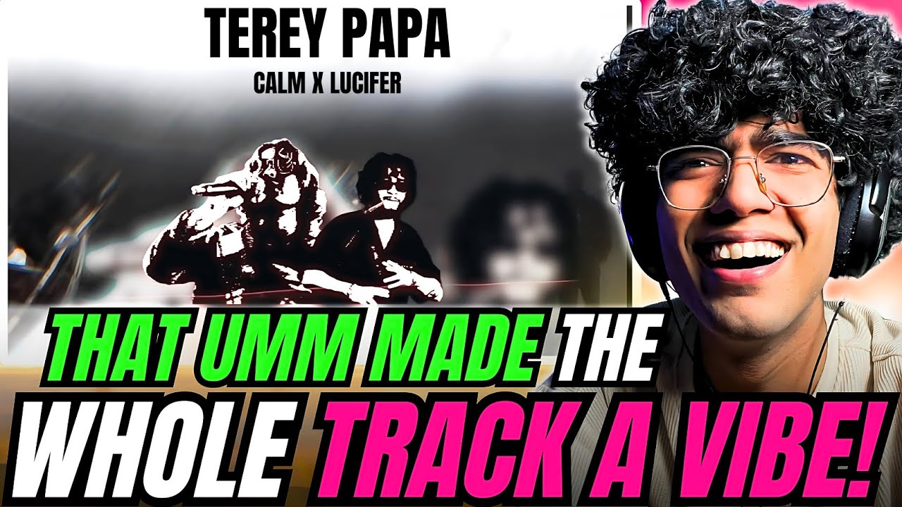 Terey Papa Reaction - OG Lucifer aka दैत्य ft. CALM (Official Visualizer) Prod.by CALM | MoshReacts