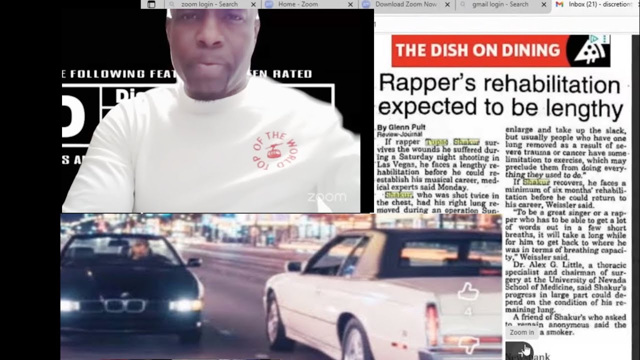 Vegas Cop Asked 2Pac Was His Gold Chain Real After Suge BMW Pulled Over? RARE News Article