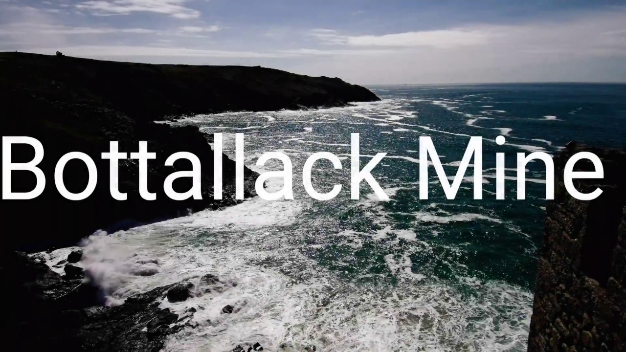 Botallack mines, Cornwall.  Xiaomi Mi Drone 4k