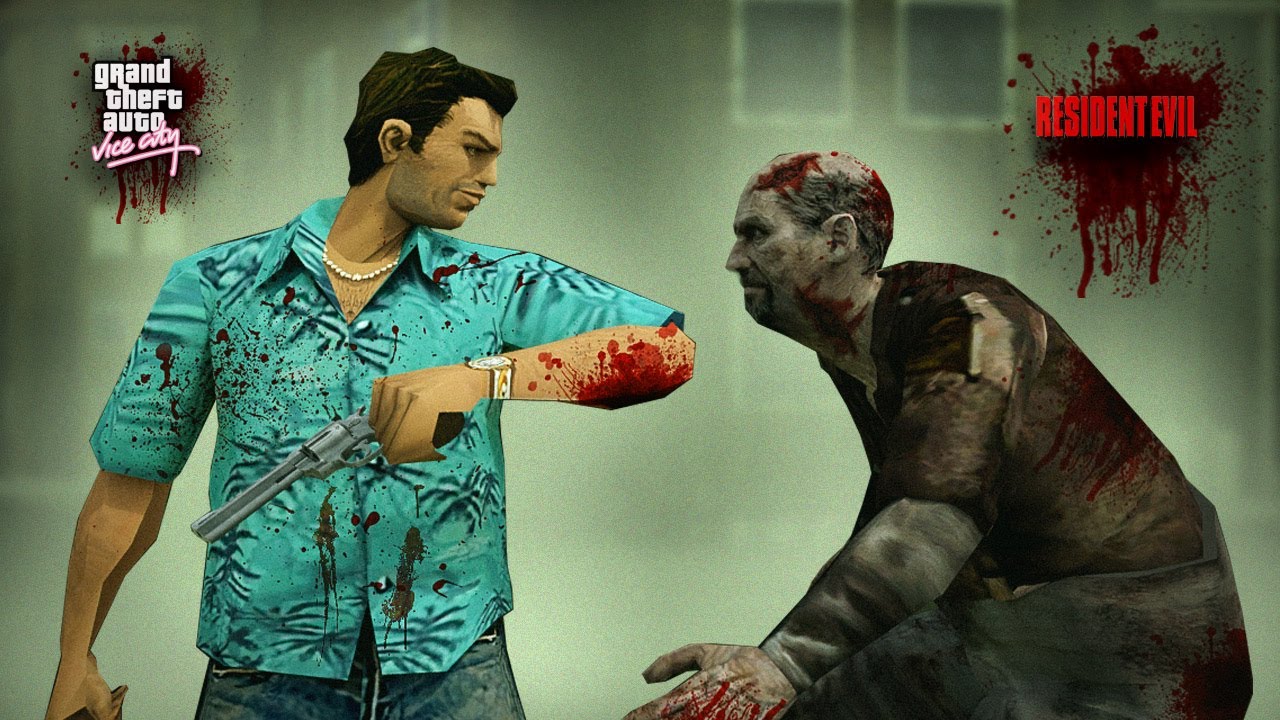 GTA Vice City, But Its Resident Evil