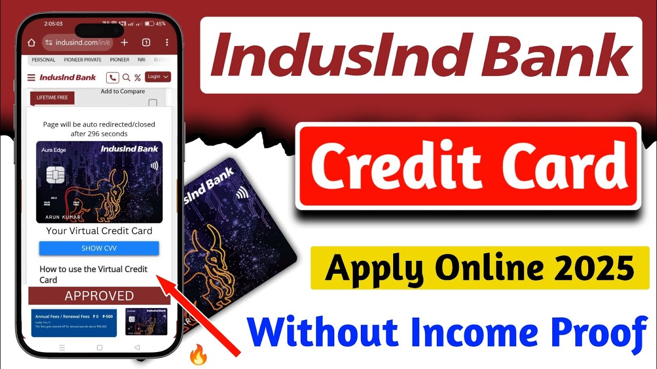 Indusind Bank Credit Card Apply Online - Indusind Credit Card Apply | Indusind Bank Credit Card