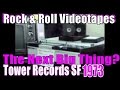 video rock n&#39; roll tapes could be new big thing (1973 TV news report from Tower Records)