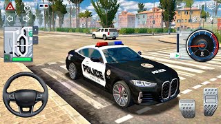 Policía BMW M5 Car Chase Driving 3D - Simulador de Policía: Patrulla de Coches - Juego para Android screenshot 1