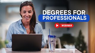 Masters Programs for Working Professionals