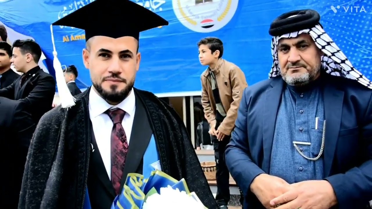 حفل تخرج والاخ الطيب سيد حيدر الهاشمي الف مبروك 