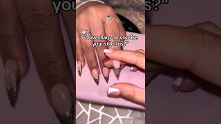 These Nails Might Be TOO Sharp 😭💀
