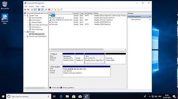 How to create a simple volume in Windows 10 (Tutorial)