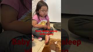 She Was Eating Mattak And Falling Asleep