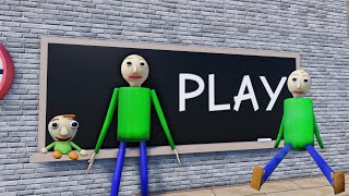 Roblox - Run From Baldi Scary Obby Walkthrough Full Gameplay