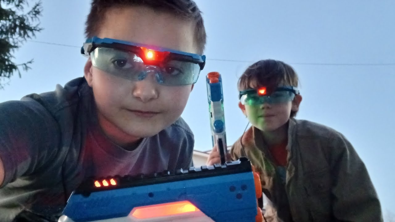 We was playing laser tag, and then I got hurt YouTube