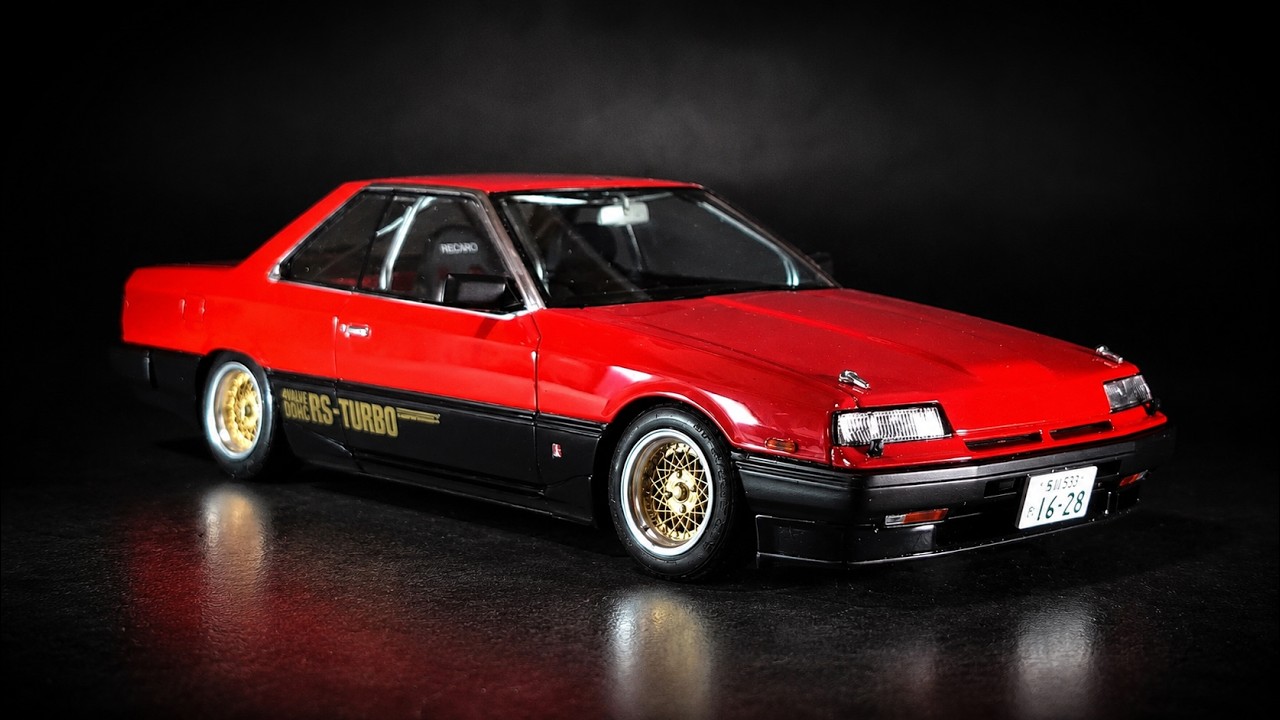 即完品　ソルオル トゥド パサ モデル solol-todopasa model unboxing fullbuild HASEGAWA 1/24 DR30 SKYLINE RS TURBO 1986 JTC