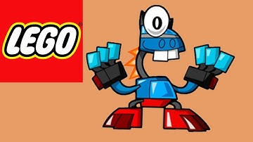 How to Build LEGO Mixels Vulk & Lunk Mix - Stop Motion Build | Bricks and Clay Play