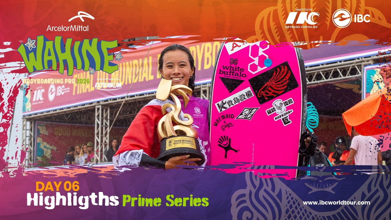 Highlights | Namika Yamashita is the  IBC World Bodyboarding Champion