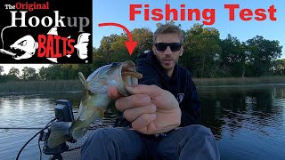 Hookup bait fishing test!
