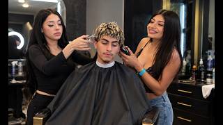 We Cut Zavalas Hair for our 1 Year Celebration Amanda x Zavala x Yera