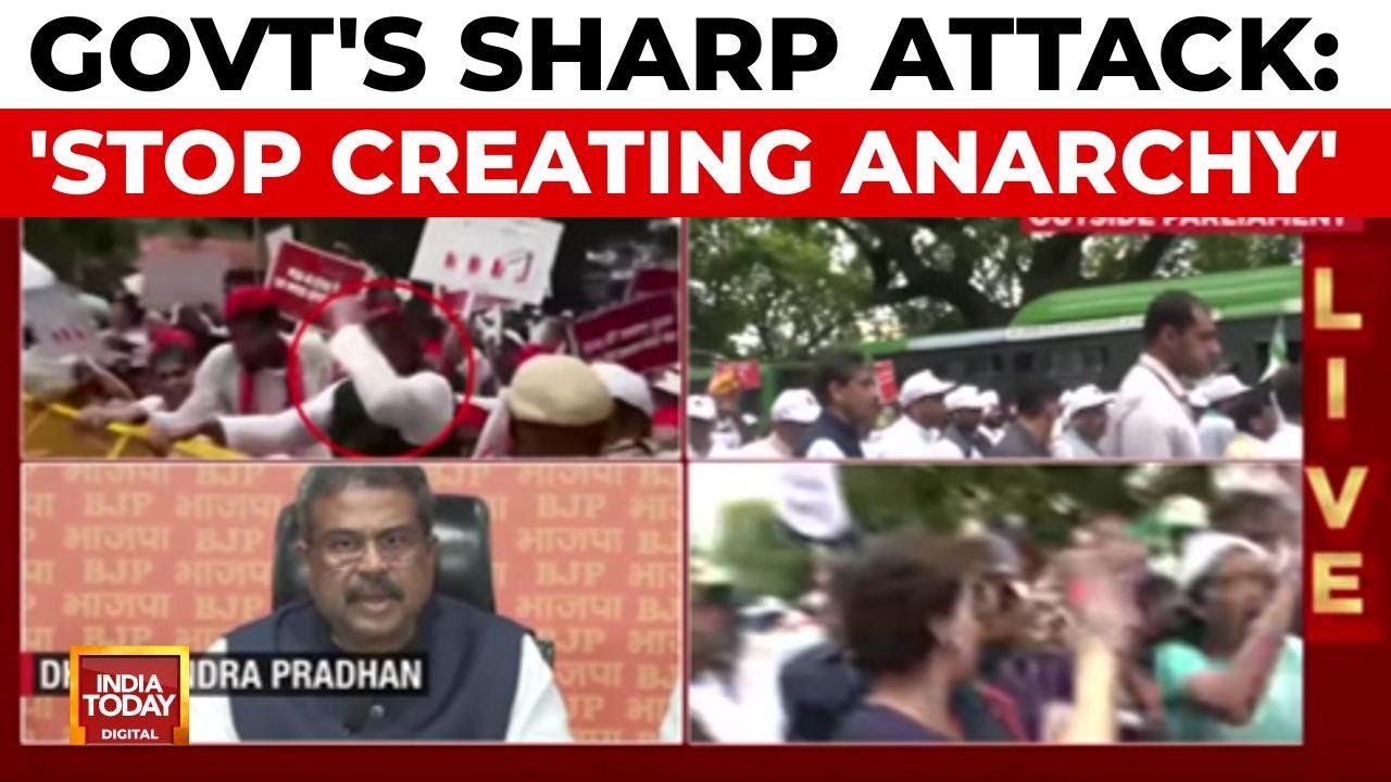 Dharmendra Pradhan Accuses Opposition of Anarchy, Defends Election Body | India Today News