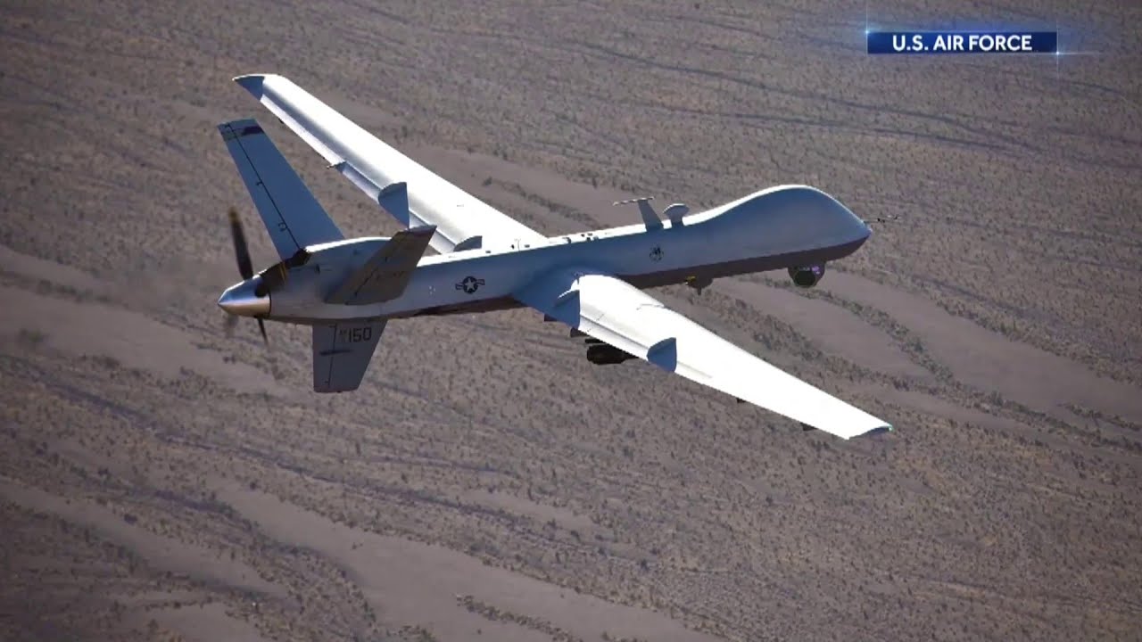 Russian jet harasses, then collides with U.S. Reaper drone over Black Sea