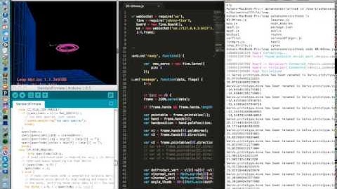 Controlling a servo using leap motion