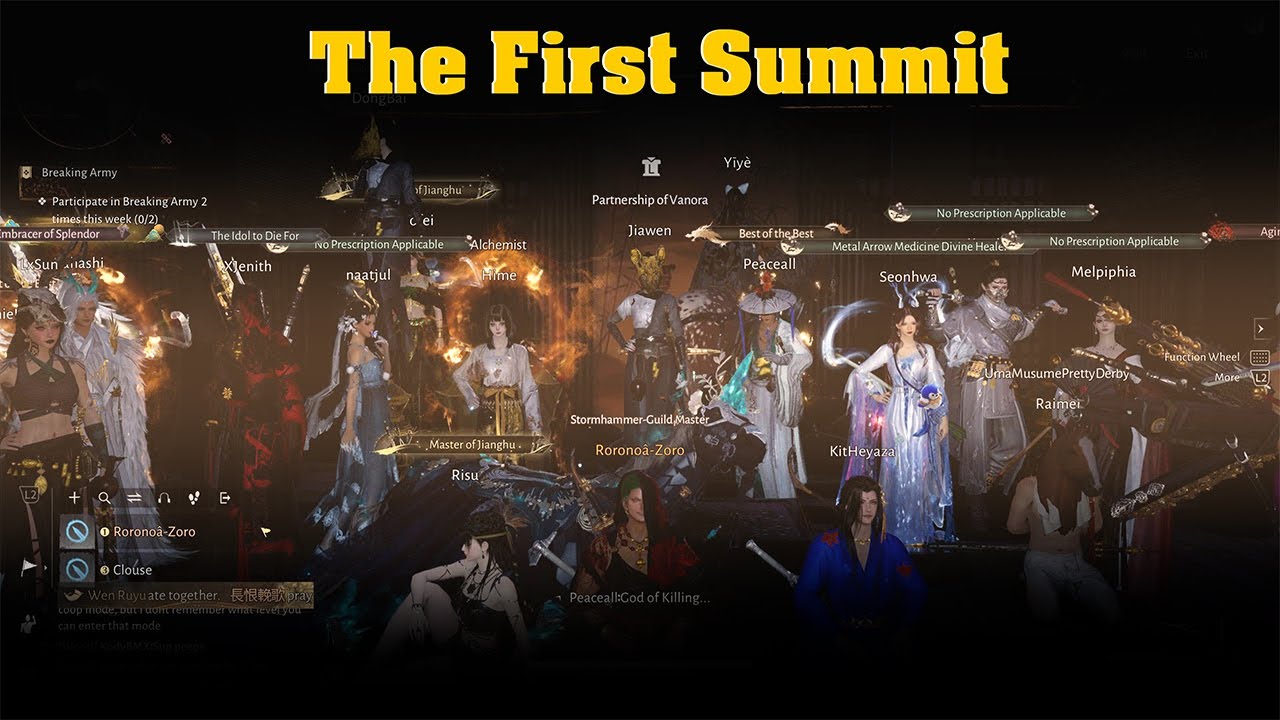 The 1st Annual Sect Leader Summit -wwm