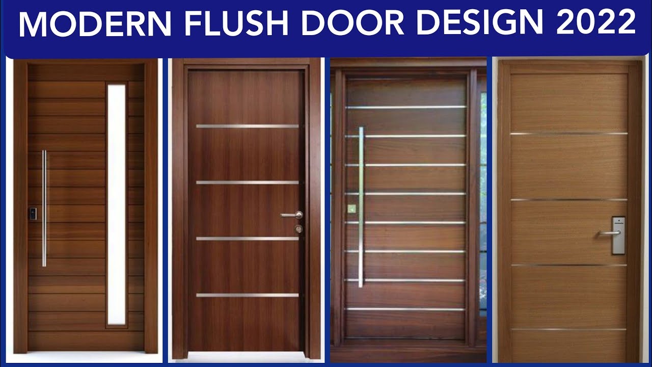 Top 30 Modern Bedroom Flush Door Design 2022 || Letest Flush Door ...