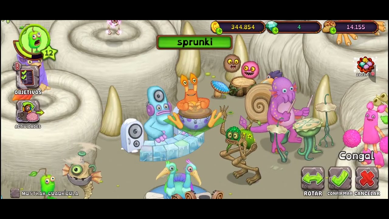 My singuin monsters gameplay