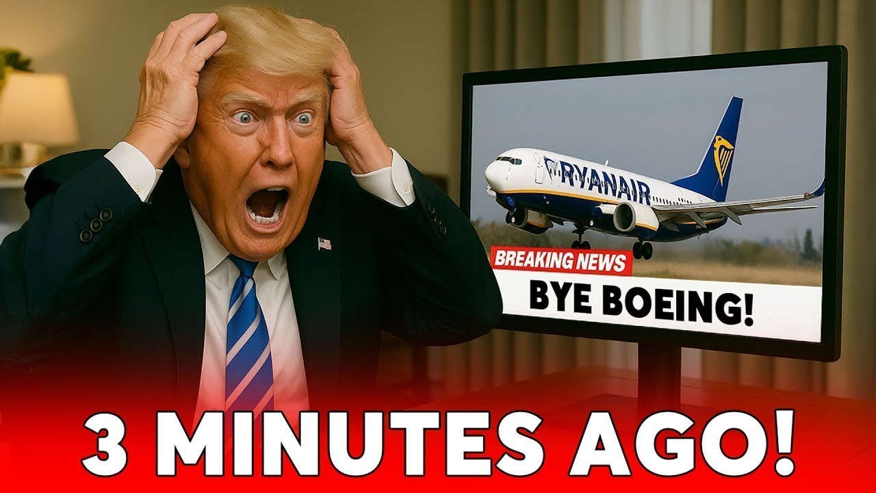 Trump FREAKS OUT as Ryanair Picks China Over Boeing — $30B Blow to U.S. Aviation!
