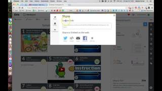 Getting the Share Link for Your Lesson (Blendspace)