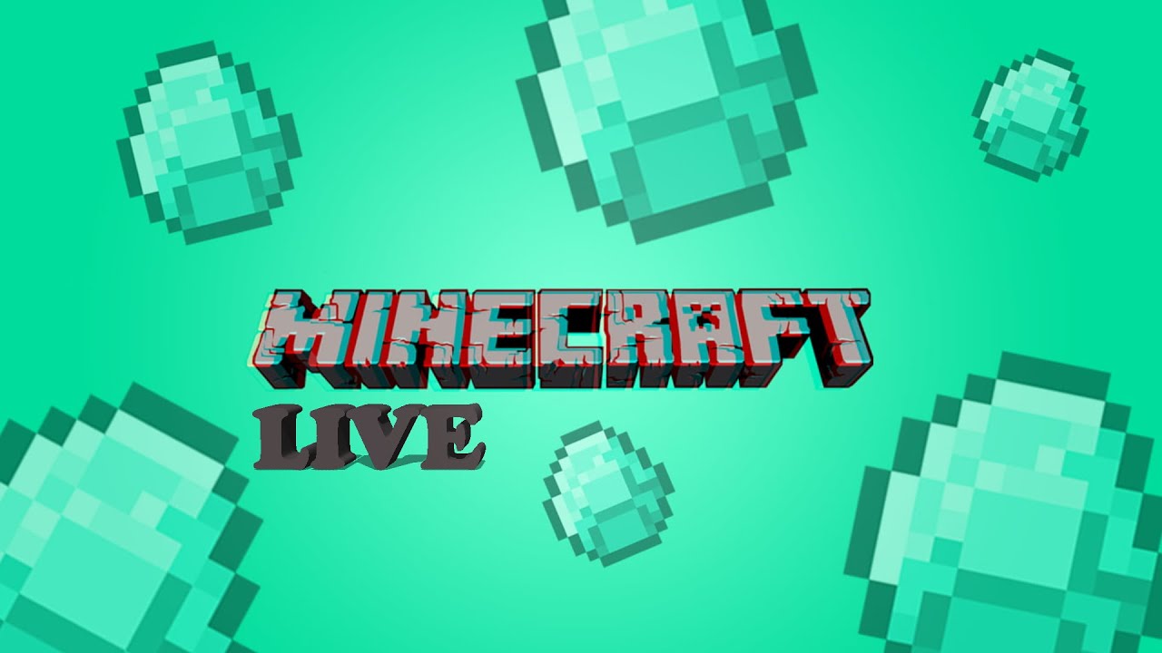 MINING DIAMONDS IN MINECRAFT LIVE! | DAY - 3 | !Join - YouTube