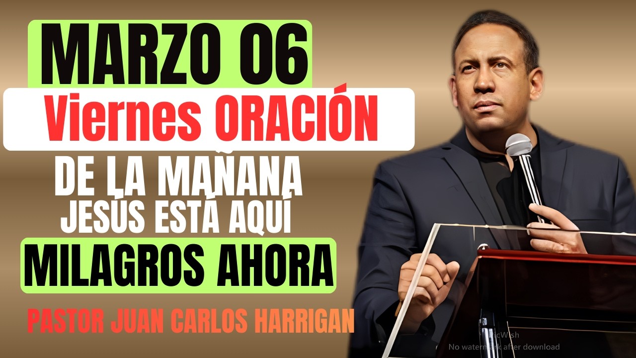 JESÚS TE ENTREGA MILAGROS INSTANTÁNEOS HOY – ORACIÓN PODEROSA DE MILAGROS Y SANIDAD|Pastor Juan