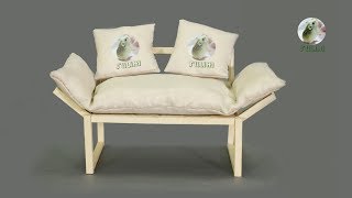 Modern Outdoor Sofa How To Make & Diy Miniature Couch Tutorial