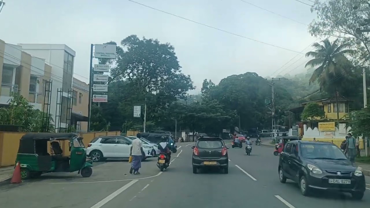 vehicles are work time traffic food city discount board is here.