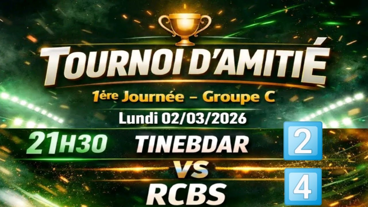 RCS : Tournoi d'amitié Gr C :2 Match