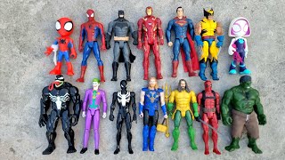 AVENGERS ACTION FIGURE COLLECTION | SPIDERMAN, HULK, IRONMAN, VENOM, CAPTAIN AMERICA, BATMAN #7
