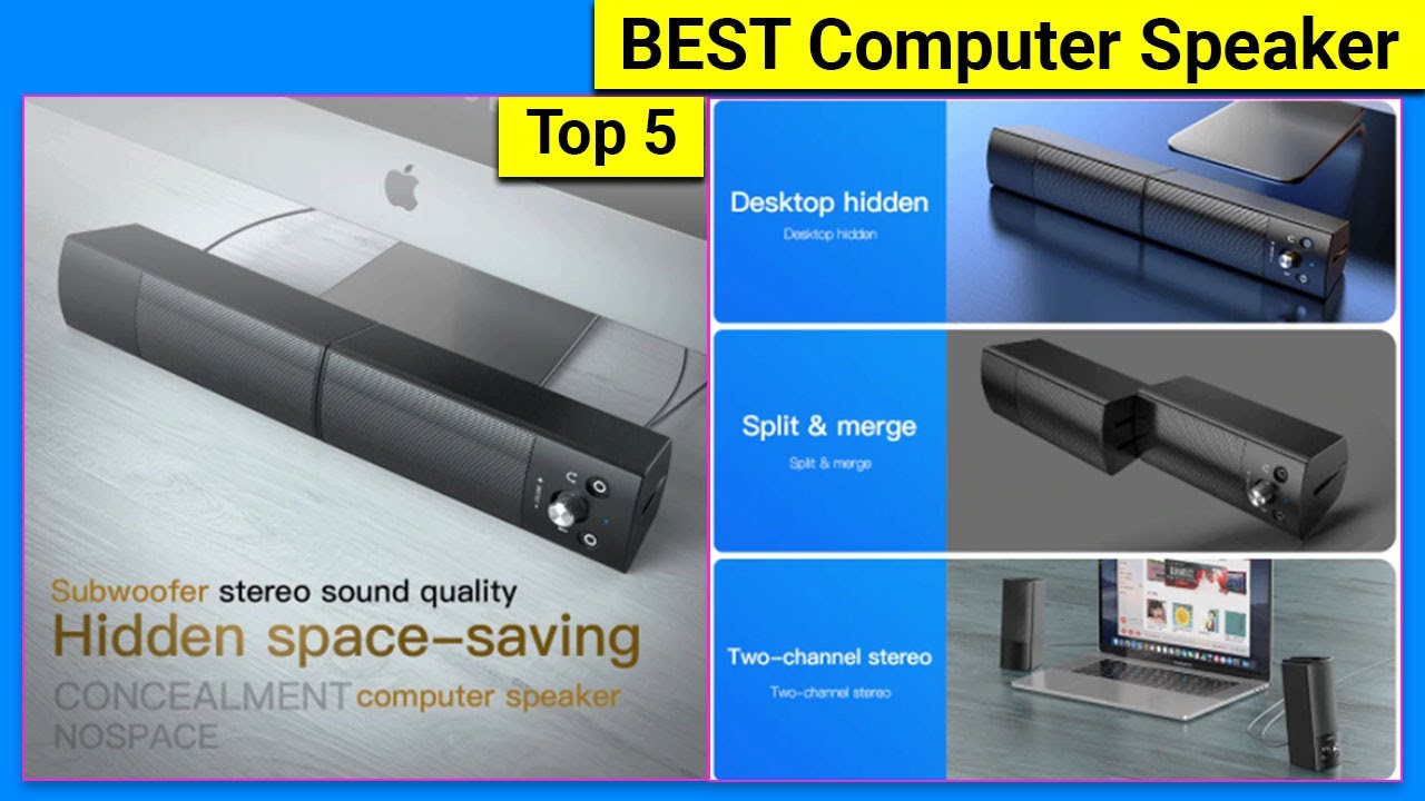 Top 5 BEST Computer Speaker 2024 Best Computer Speaker With