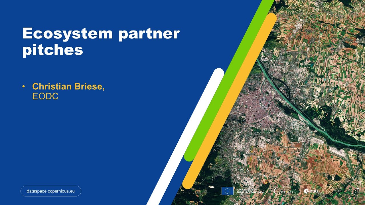 CDSE User Review Meeting 2024 - Ecosystem partner pitch by EODC