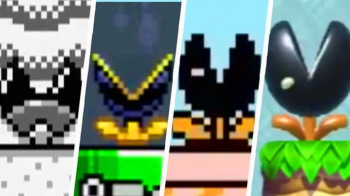 Evolution of Muncher in Super Mario Games (1988 - 2019)