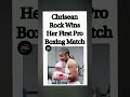 Chrisean Rock Wins Her First Pro Boxing Match 👀🥊🔥 #shorts #viral #chriseanrock #boxing
