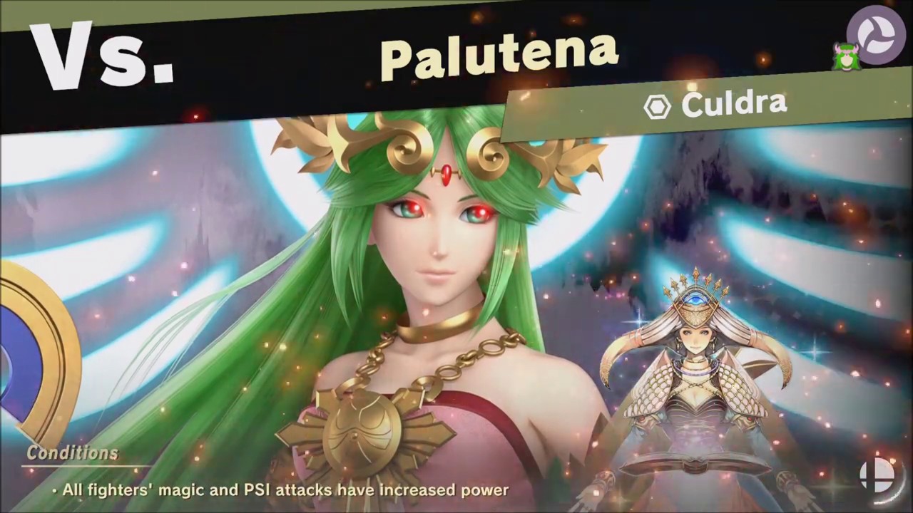 Super Smash Bros Ultimate vs Palutena (Unlocks Culdra) World of Light