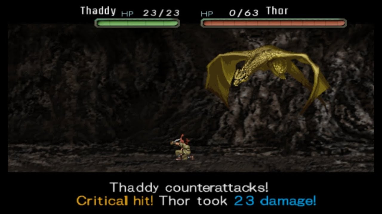 A single young thief takes on an almighty thunder dragon