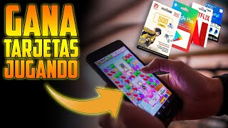 NUEVA APP PARA GANAR TARJETAS de REGALO y DINERO JUGANDO VIDEOJUEGOS 2022